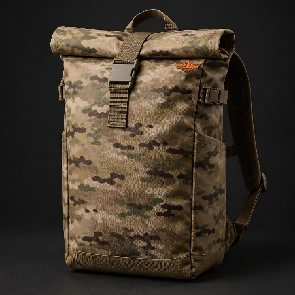 Trailblazer Rolltop 28 — Multi-terrain khaki