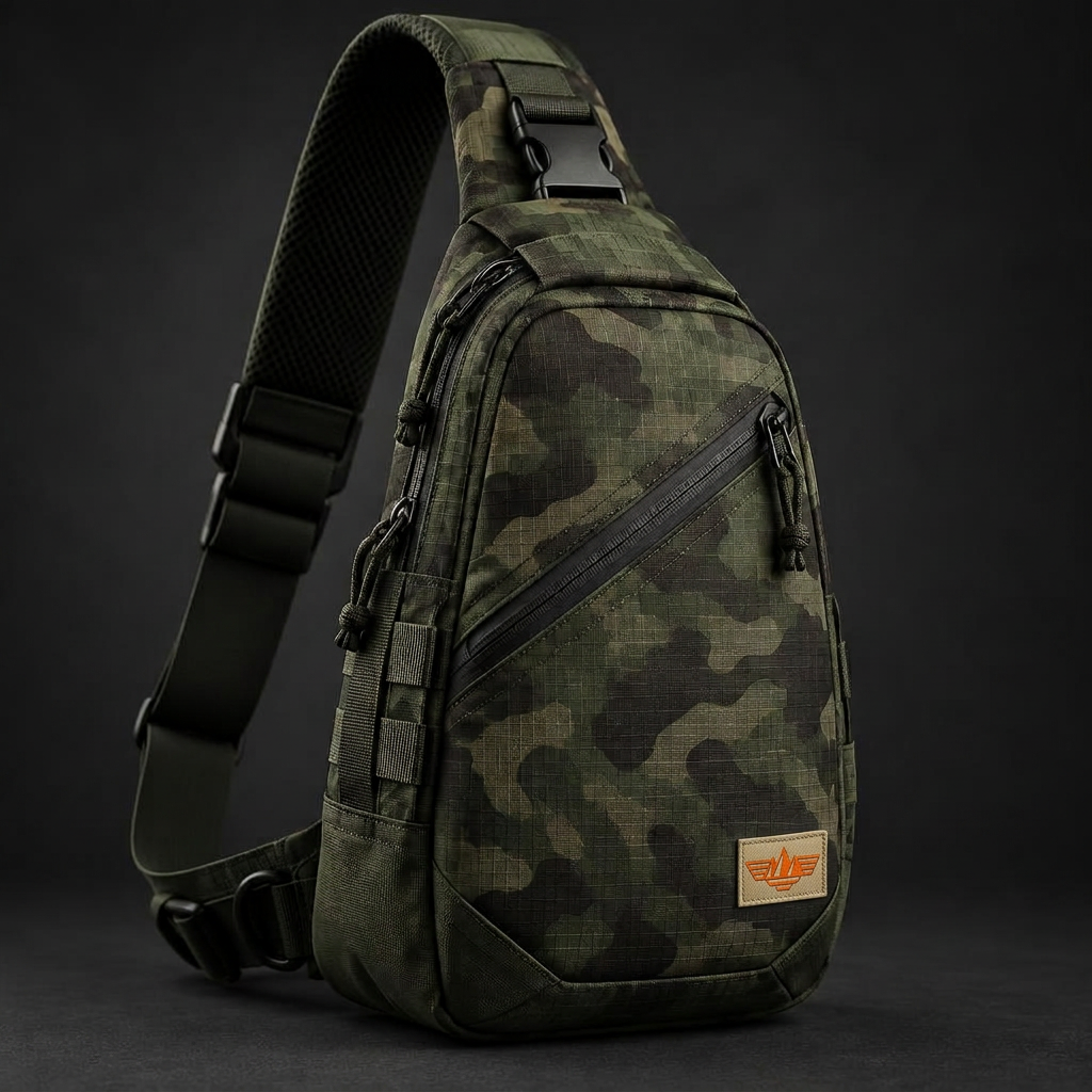 Trailblazer Flank Sling — Forest green
