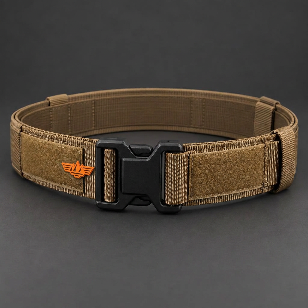 Trailblazer Adjustable Tactical Belt — Coyote tan