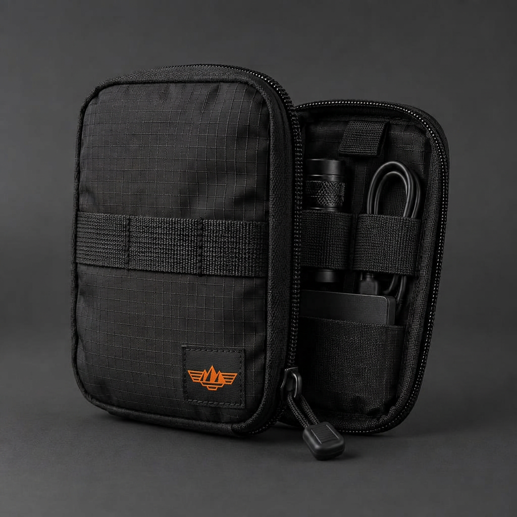 Trailblazer EDC Utility Pouch — Black